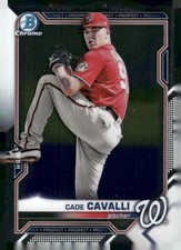 2021 Bowman #BCP-99 Cade Cavalli Chrome Prospects