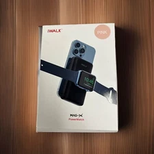 iWALK MAGX PowerWatch PINK Portable Charger- Open Box