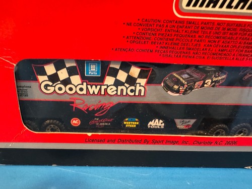 Matchbox 1992 Super Star Transporter Dale Earnhardt Goodwrench Racing - Foto 12 di 15
