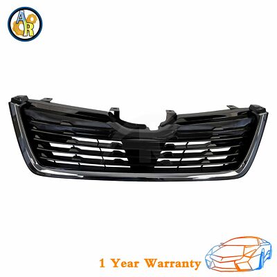 SUBARU フォレスター フロントグリル 91121SJ130 Front Glossy Black W/ Chrome Trim Grille FOR 2019-21 Subaru