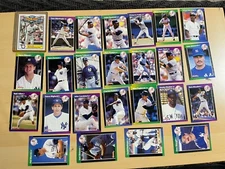 MLB Baseball 25 Card Lot: New York Yankees 25 Stars & Players from the 90's