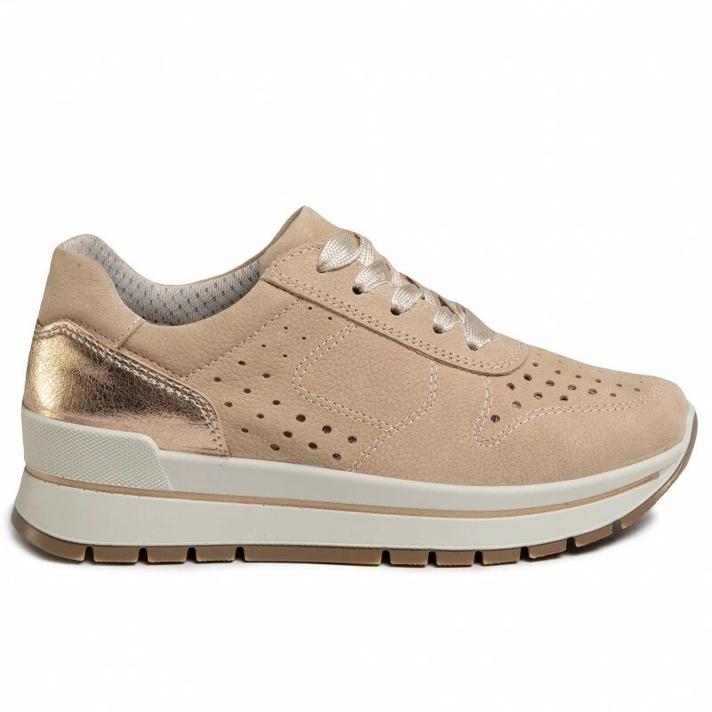 SCARPE SNEAKERS DONNA IMAC 168074 507330 PELLE 30137 013 ORIGINALE