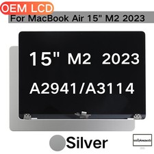 LCD Display Screen For Apple Macbook Air 2023 M2 A2941/A3114 15in EMC 8301 Top