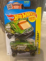 2015 Hot Wheels #104 Hw Off-Road Dschungel Rally Aero Pod GrüN Variante W/