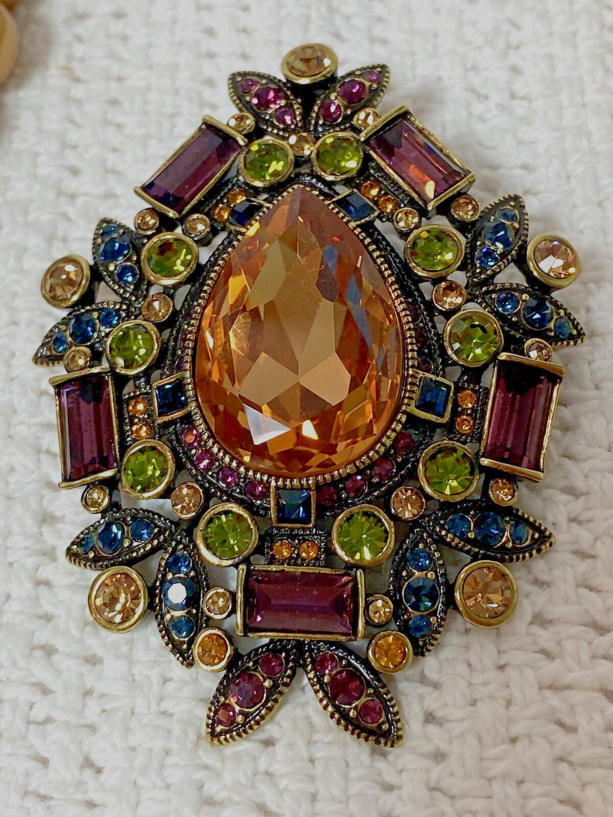 HEIDI DAUS COLLECTION STATEMENT NECKLACE/BROOCH - image 15