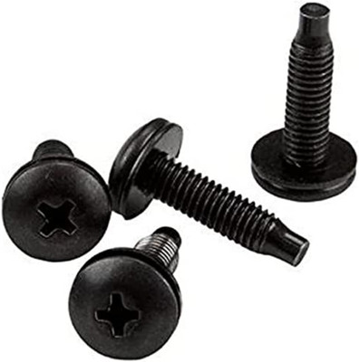 .Com Server Rack Screws - 50 Pack - 10-32 Screws - Rack Mount Screws -