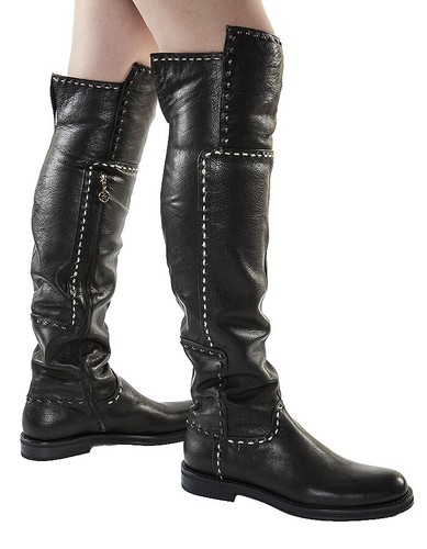 Designer Fabi Low Boot FU0183A Calf Nero Black Soft Leather  display picture 3