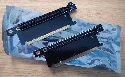 PCIe x16 Halterung für 2HE Server: Mount halbe Höhe und volle Höhe PCIe Karten
