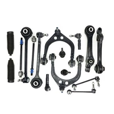 16×Front Control Arm Ball Joint Tie Rod Kit for 2005-2010 Dodge Charger RWD