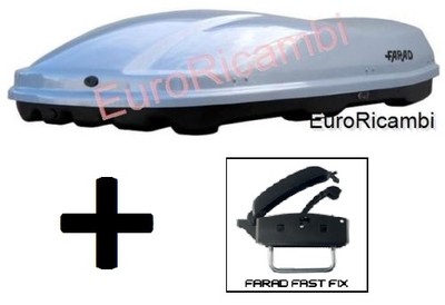 BOX AUTO FARAD MARLIN F3 N7 680LT GRIGIO METALLIZZATO BAULE