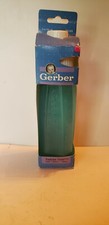 Vintage Gerber Bottle Plastic Nurser Baby Rubber Nipple Blue 9 oz 1996 New Open