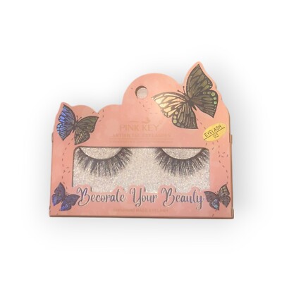 Pink Key Becorate Your Beauty 100% Hand Made Eyelash#03 - Wimpern
