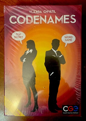 Codenames Boardgame CGE Czech Games Brand New Sealed Over 5 Million Sold