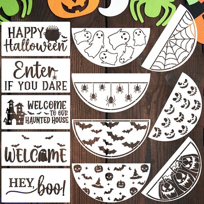 Halloween Stencils for Painting on Wood 12  Halloween Stencil Hey Boo Ghos