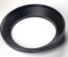 82mm Wide Angle Metal Lens Hood Anti Glare Sun Shade Screw-in 82 mm E82 E-82
