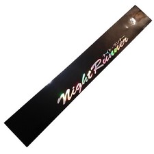 Night Runner Windshield Sun Visor Strip Decal Car Sticker Banner Stance Kanji Night Runner Windshield Sun Visor Strip Decal Car Sticker Banner Stance Kanji