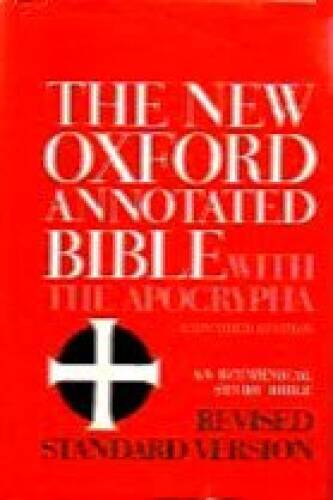 New Oxford Annotated Bible with the Apocrypha: Revised Standard Ver - ACCEPTABLE