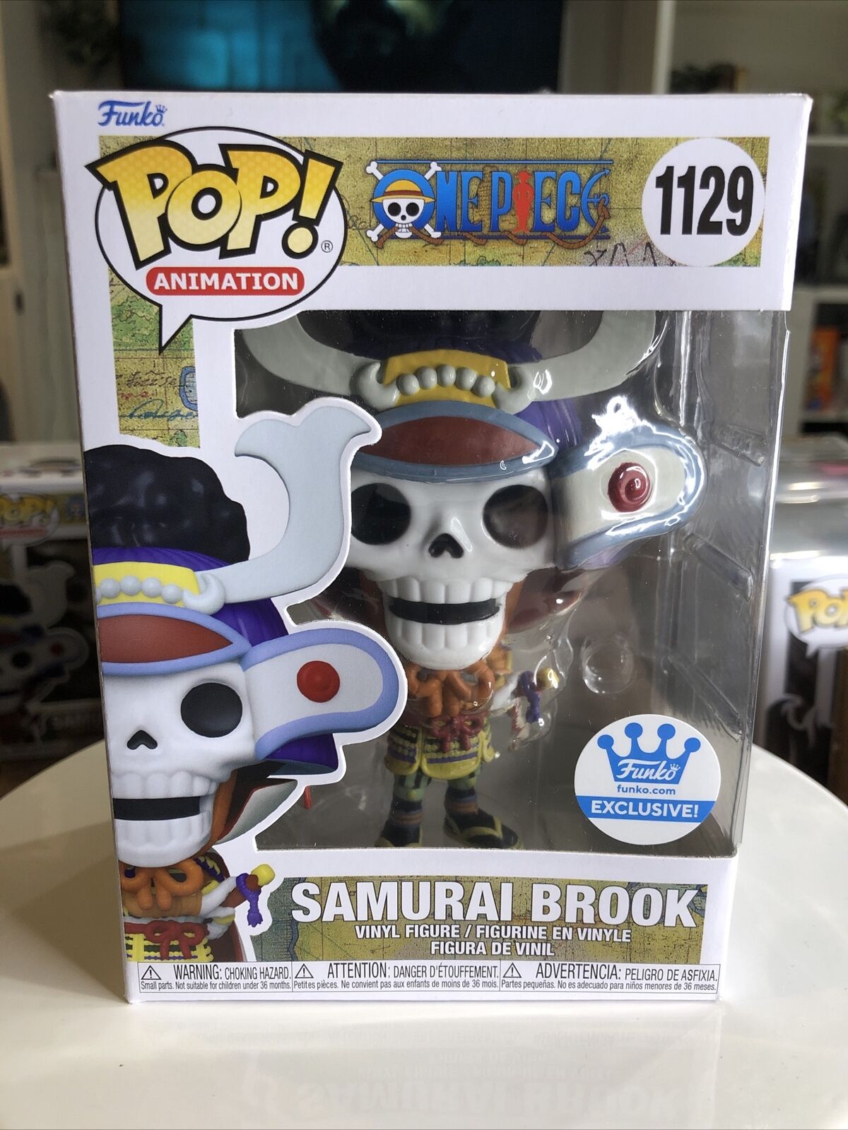 Funko Pop! Animation One Piece Samurai Brook Funko Shop Chase Exclusive  Figure #1129 - US