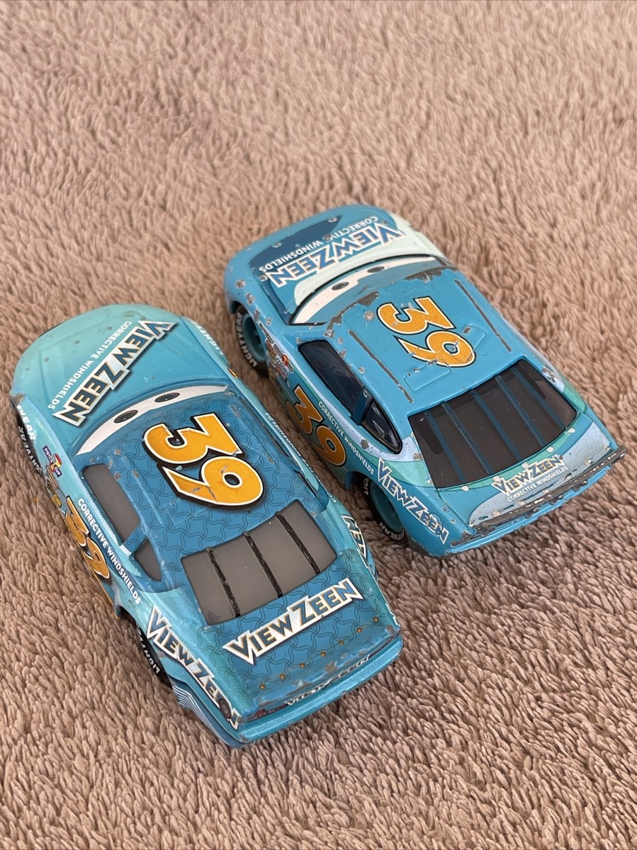 Disney Pixar Cars RYAN SHEILDS & BUCK BEARINGLY VIEW ZEEN #39 1:55