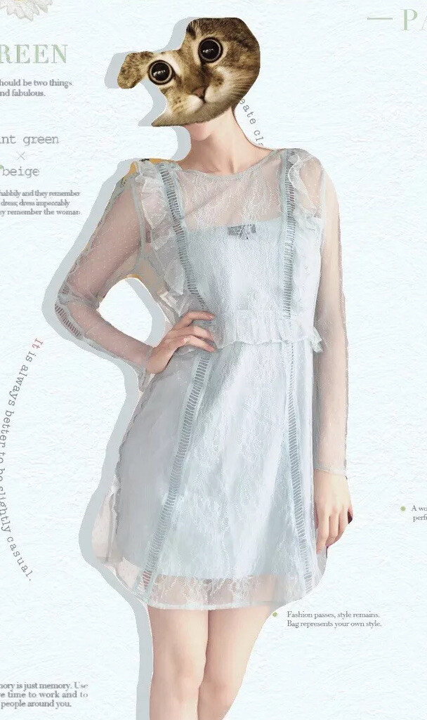 chinese dress ladies Mint lace dress  YardsCouture
