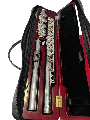 LefreQue 41mm Rose Gold Plated Solid Silver Sound Bridge for Flute