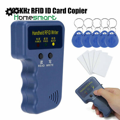 125KHz Handheld 125KHz RFID Card ID Reader/Writer/Copier ID Cards Tags Kit AHS
