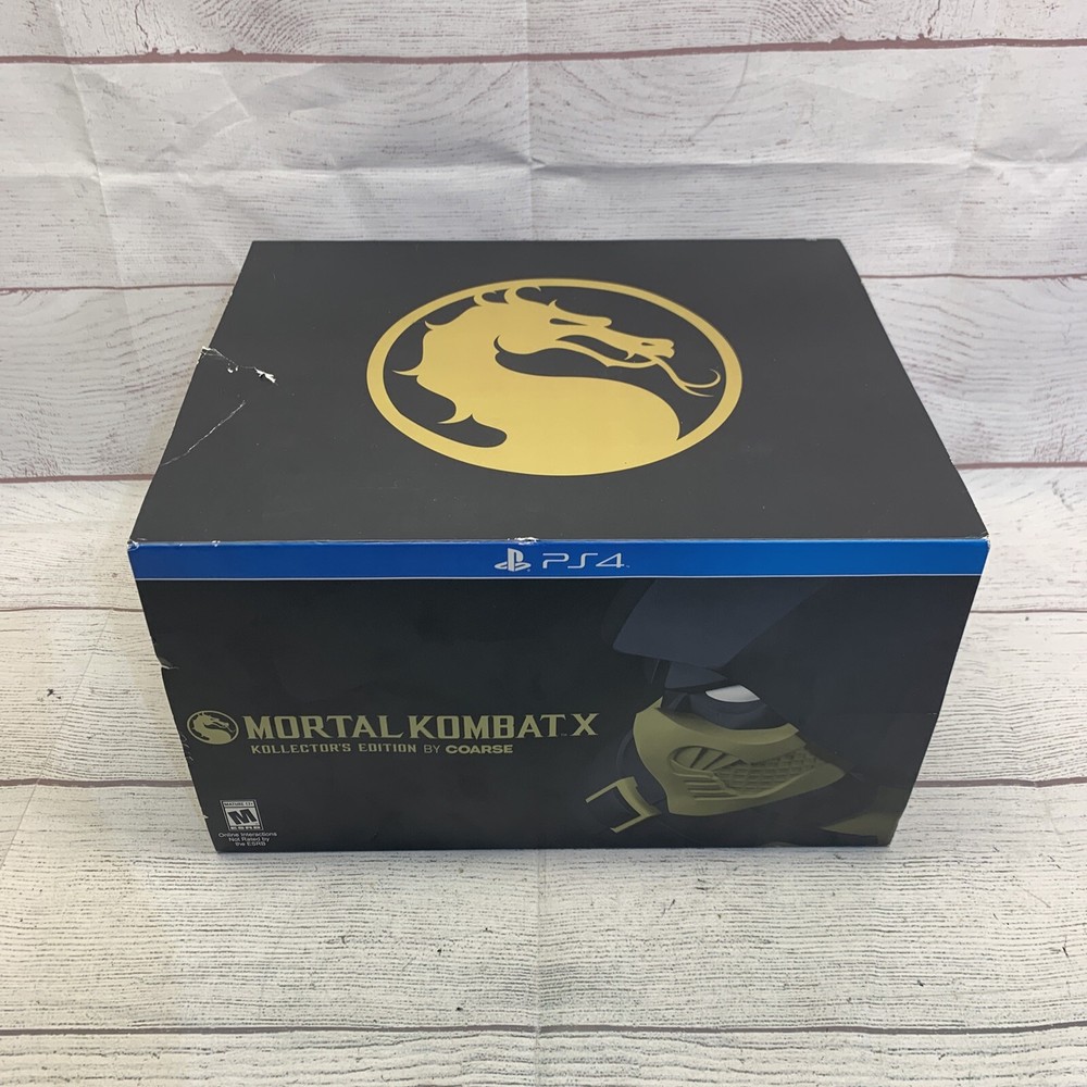 Mortal Kombat X Kollector's Edition Sony PlayStation 4 PS4 Statue Only NO GAME