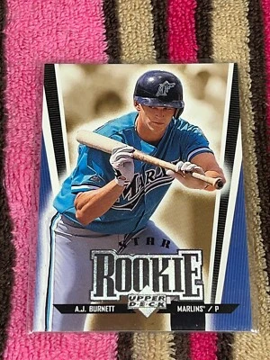 1999 UPPER DECK II RC #278 A.J.BURNETT MARLINS STARS NMMT BASEBALL ROOKIE CARD - Photo 1/2