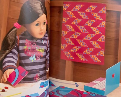 American Girl Doll Art Studio LAPTOP Paper Piece for DIY Craft NEW