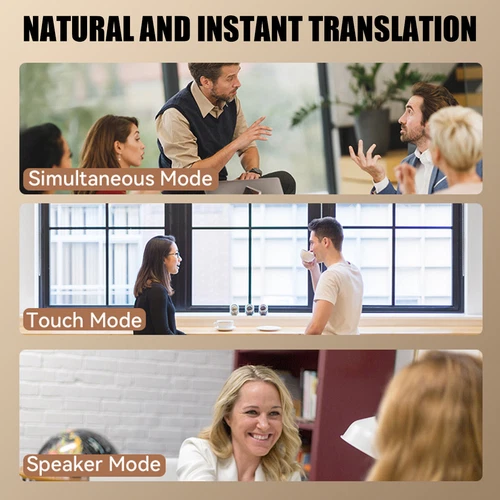 150 Language Translator Earbuds Wireless Bluetooth 5.4 Two Way Translator Device - Picture 10 of 22
