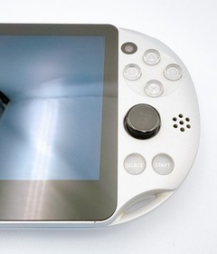 Sony PS Vita PCH-2000 PCH 2000 Console Silver w/8GB memory card - Very Good