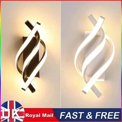 UOCOMDER LED Wall Lamp Decor Modern Indoor Wall Light Creative Sconce Bedroom Light UK