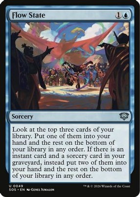 Flow State (SOS-049) - Secrets of Strixhaven Near Mint