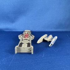Star Wars ROTS Micro Vehicle Separatist Cruiser Sith Attack Battle Set Parts Lot