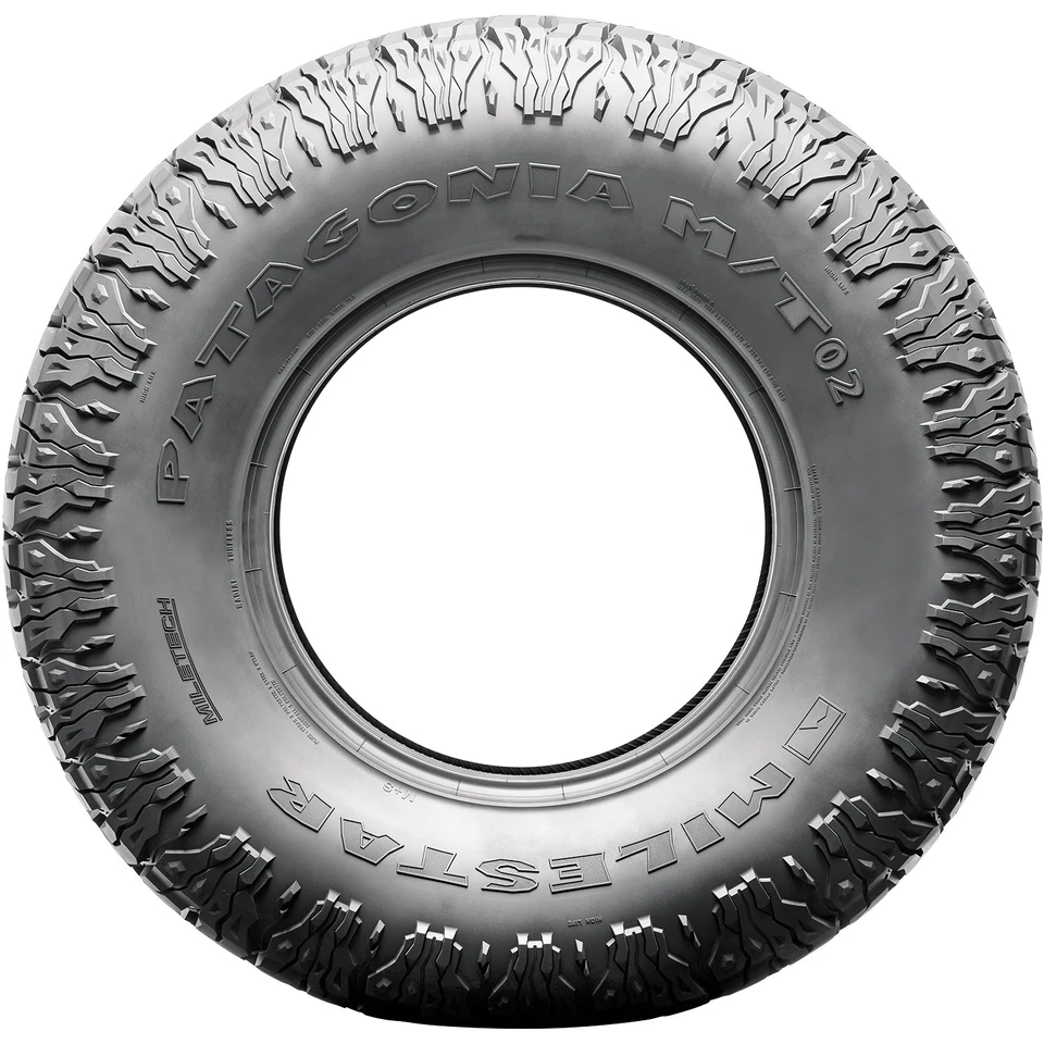 Tire Milestar Patagonia M/T-02 LT 315/75R16 Load D 8 Ply MT M/T Mud - Image 3 of 4