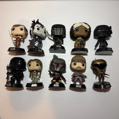 Funko Pop! Vinyl: Star Wars Lot Of 10 Loose/ OOTB