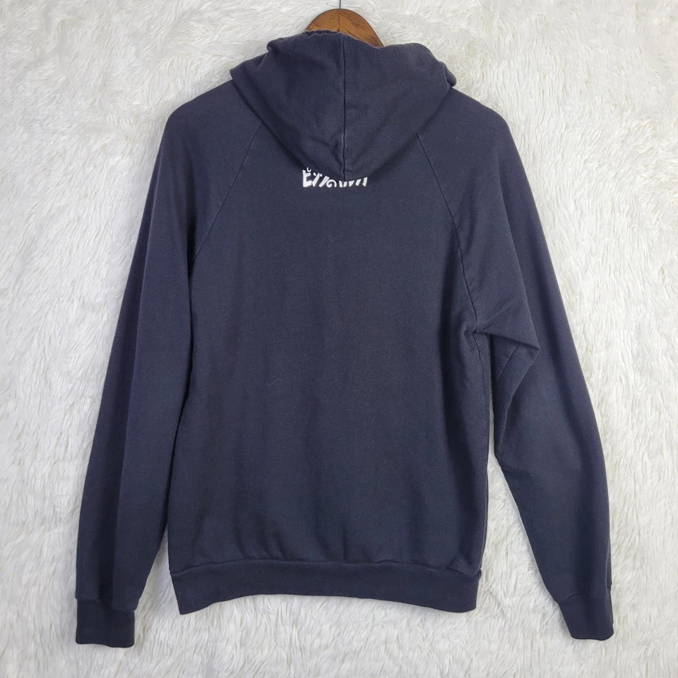 Sudadera con capucha de algodón peinado estampado gráfico Med Pink Dolphin Medusa ropa de calle urbana  Foto 3 de 4