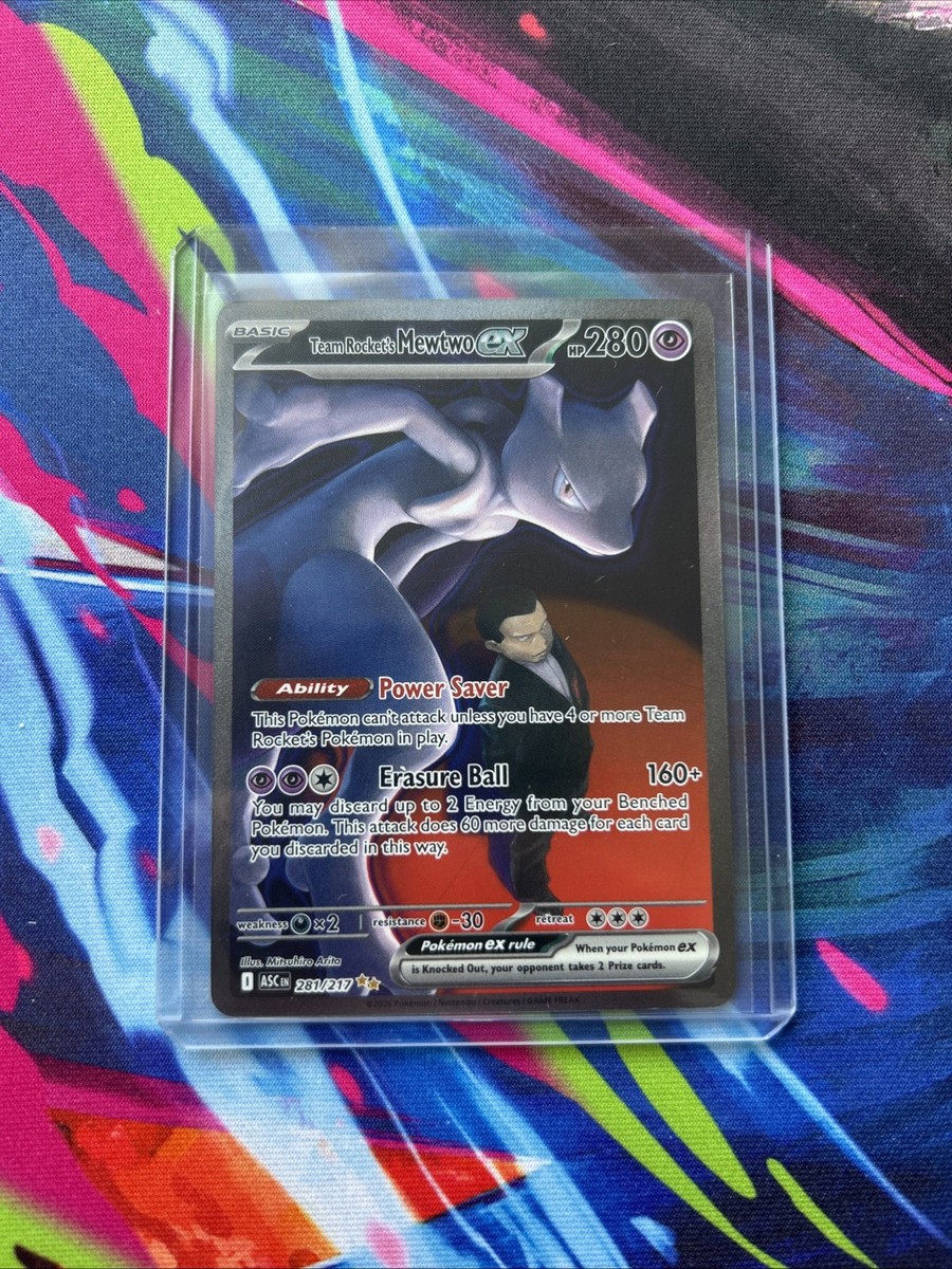 Team Rockets Mewtwo EX 281/217 SIR - Me2.5: Ascended Heroes