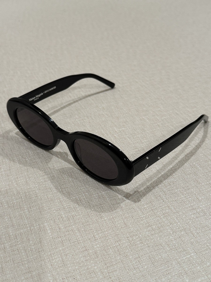 Maison Margiela x Gentle Monster Sunglasses MM005 Black Oval | eBay