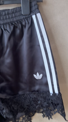 adidas Originals Satin Lace Loose Shorts Women Lifestyle Casual