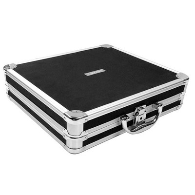 128-Disc CD DVD Binder Case with Locking Mechanism for Secure Media Storage