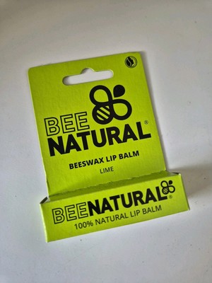 Bee Natural Lip Balm Lime Neu Lippenbalsam 