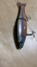 Roman Made THE NEGOTIATOR Swimbait Emerald Blue Green Natural Wood Series