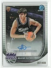2025-26 Bowman Maxime Raynaud #BCA-MR Refractor Auto RC /499