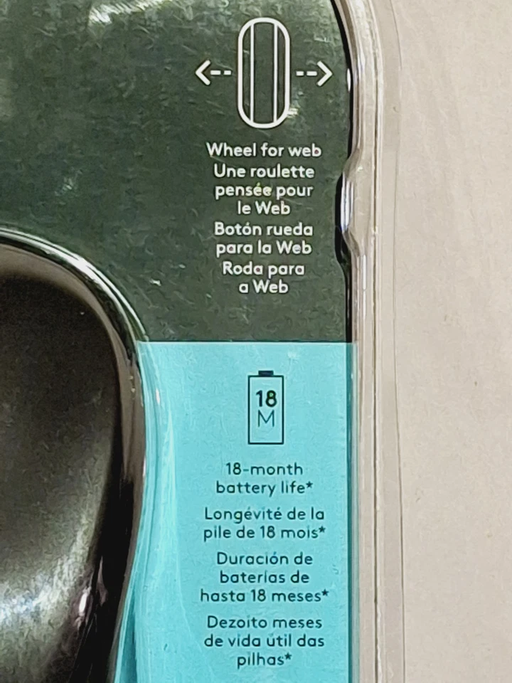 Logitech M325 Wireless Mouse - Black - Image 3 of 4