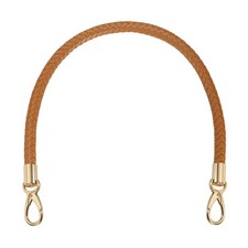 1 Pcs Braided Purse Strap, 21.6 Inch for Handbag Tote Making  Yellow-Brown 