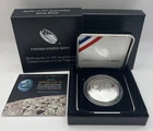 2019 Apollo 11 50th Anniversary Commemorative Coin Proof Silver $1 26.73 Grams