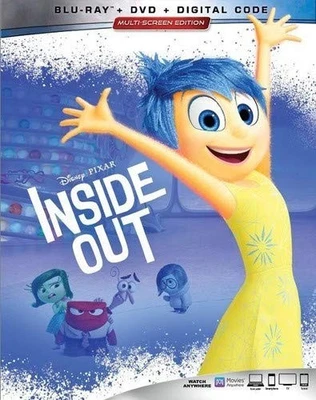 INSIDE OUT (Blu-ray) Amy Poehler Phyllis Smith Richard Kind Bill Hader - Image 1 of 2