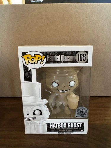 Pop Funko #165 Haunted Mansion Hatbox Ghost Disney Parks Exclusive