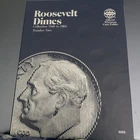 Roosevelt Silver Dime Starter Album 1946-1964 Includes 10 Coins.